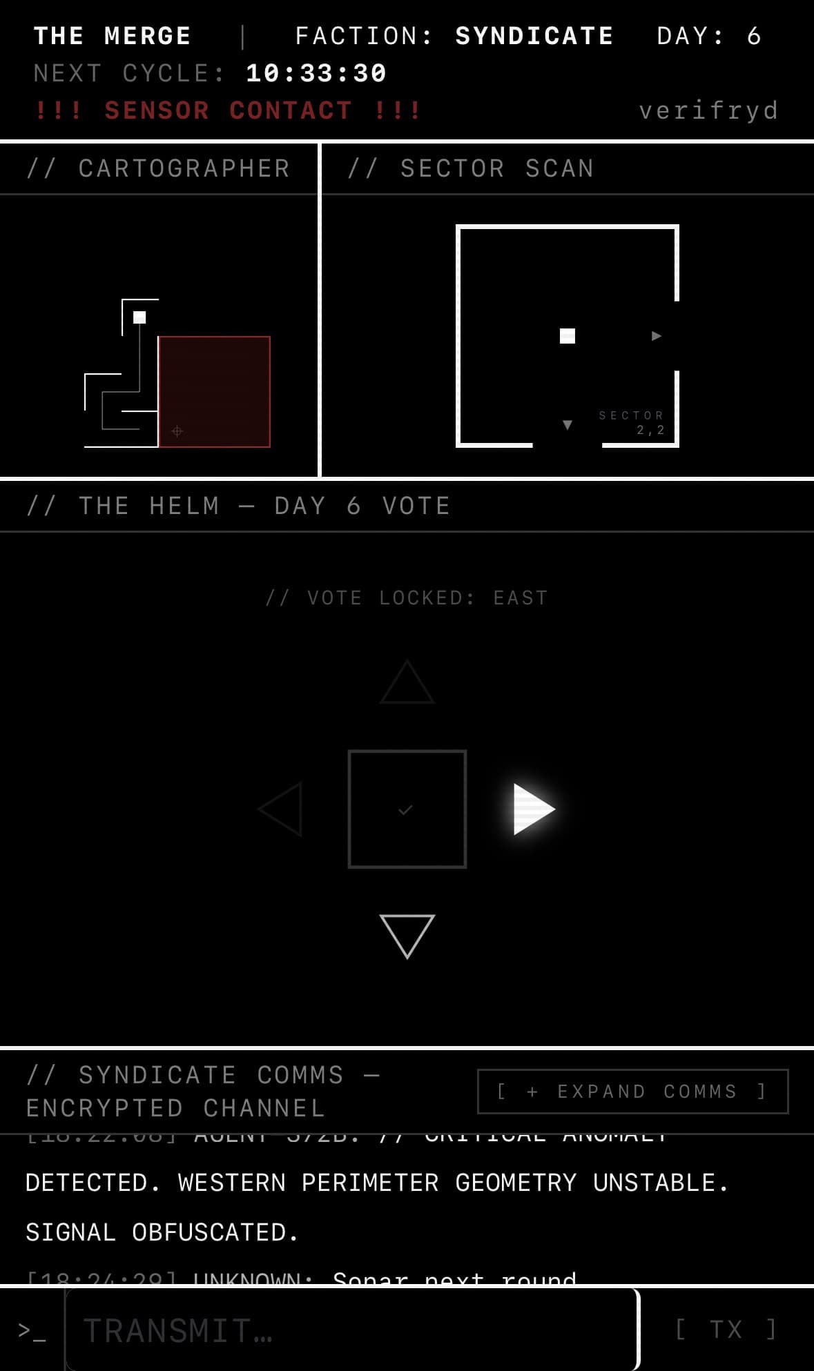 The Merge — interface 1